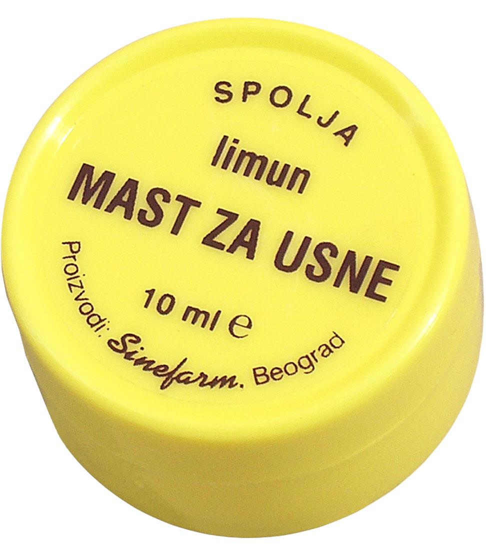 Selected image for SINEFARM Mast za usne u kutijici Limun 10 ml