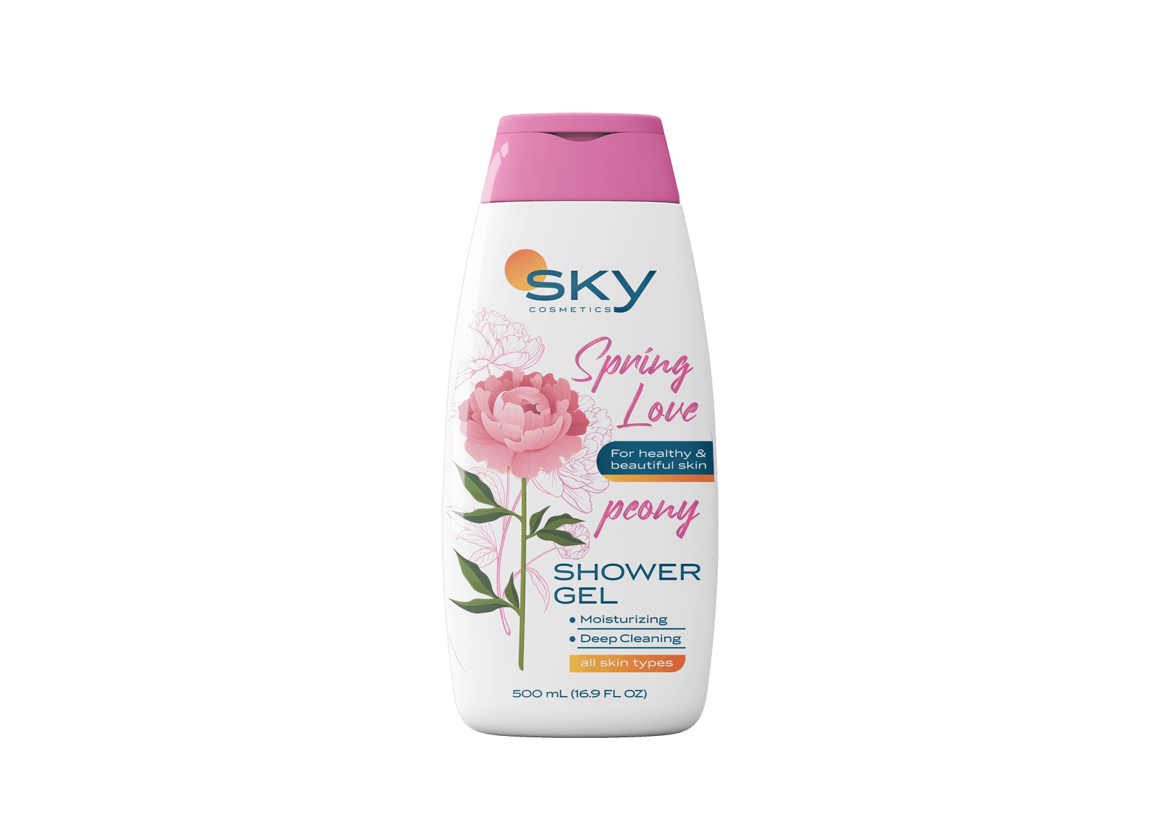 Sky Cosmetics Spring Love Gel za tuširanje, Peony