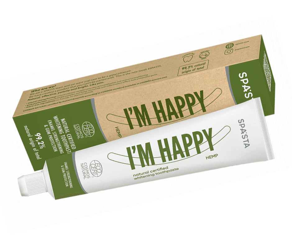 SPASTA Organski sertifikovana pasta za zube "I'm Happy" 75 ml