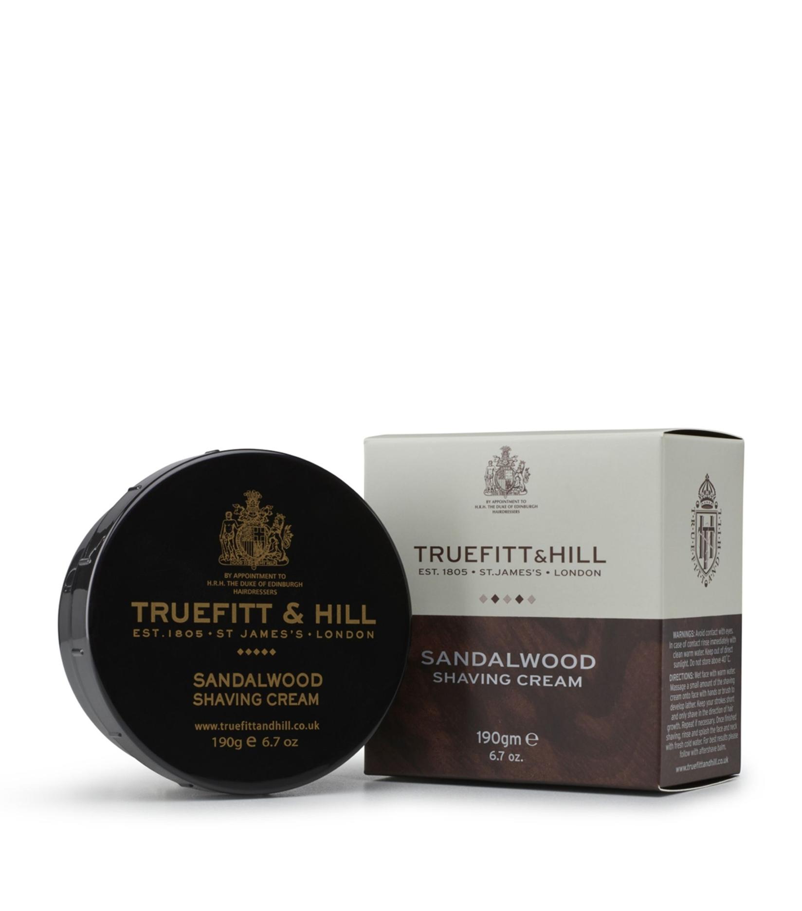 TRUEFITT & HILL Krema za brijanje Sandalwood u posudi 190g