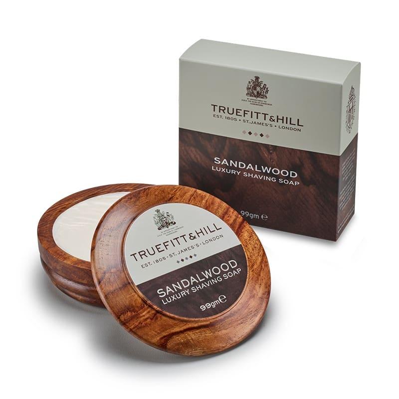 TRUEFITT & HILL Luksuzni sapun za brijanje sa činijom Sandalwood 99g