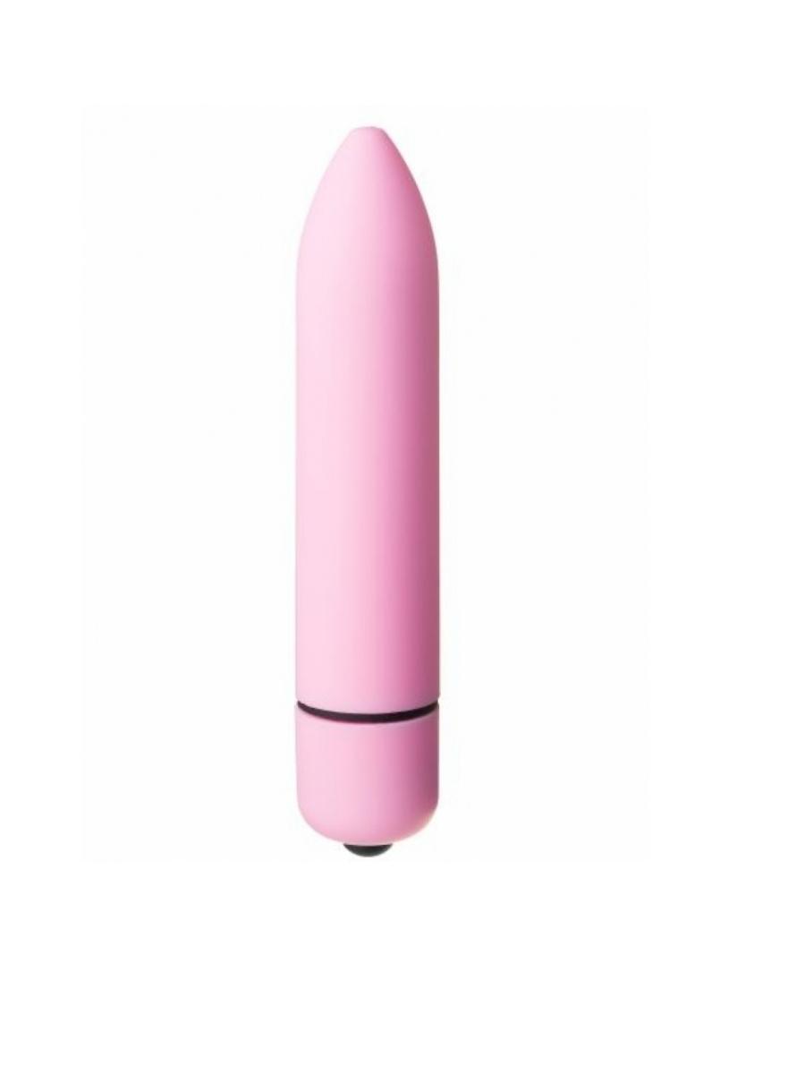 Vibro metak, 10 modova vibracije, 9.5 cm, Roze