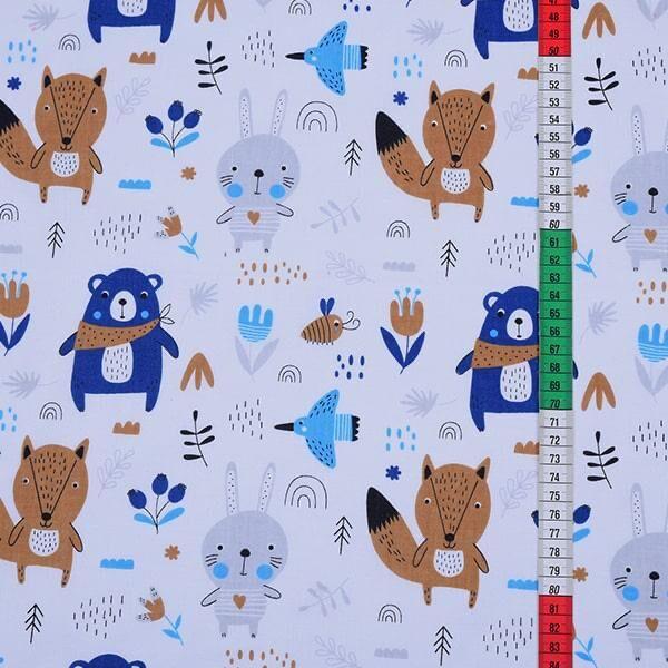 Selected image for Posteljina 140x100cm  NAVY BEAR
