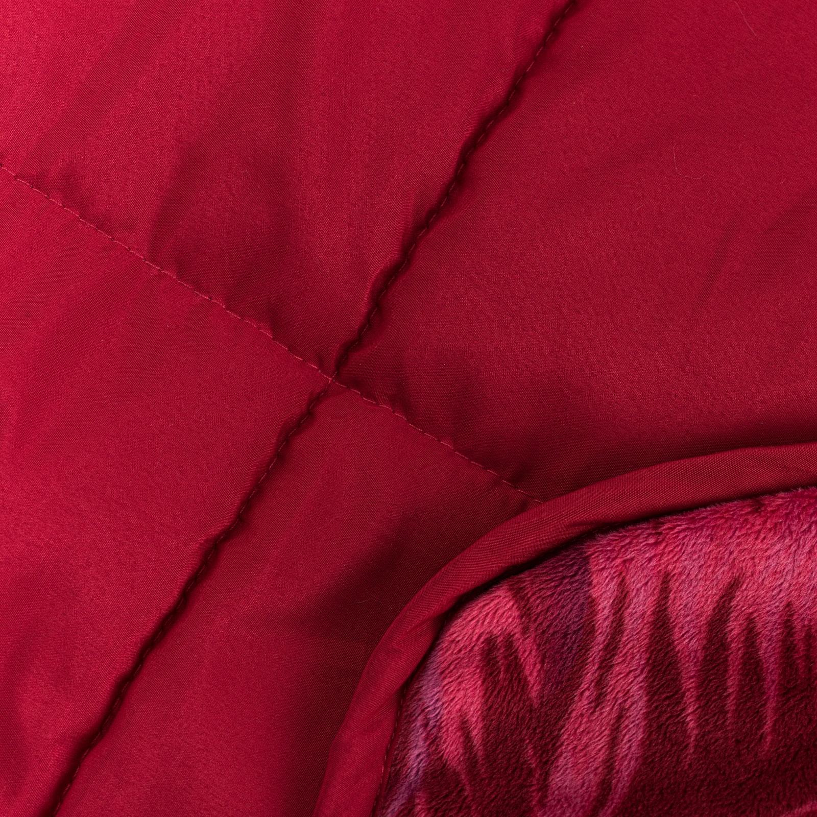 Selected image for VITAPUR Dekorativni prekrivač Soft touch 4v1 tropical crveni