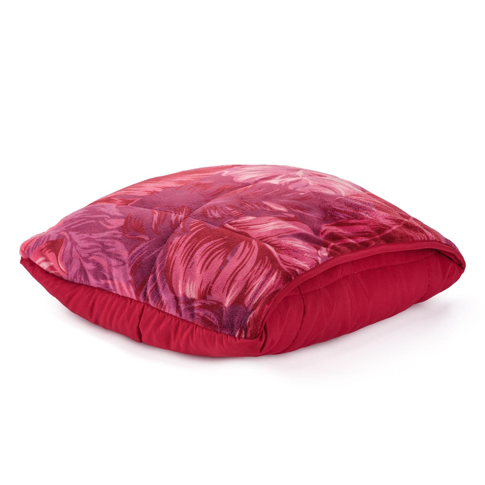 VITAPUR Dekorativni prekrivač Soft touch 4v1 tropical crveni