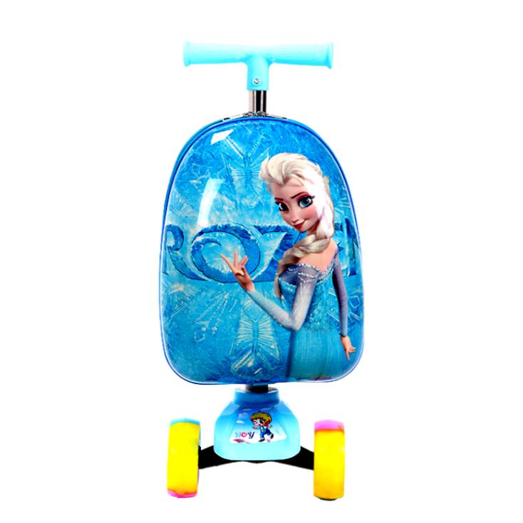 Trotinet sa torbom za devojčice Frozen plavi