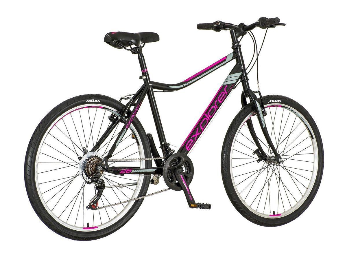 EXPLORER Ženski bicikl CLA265 26"/19" crni