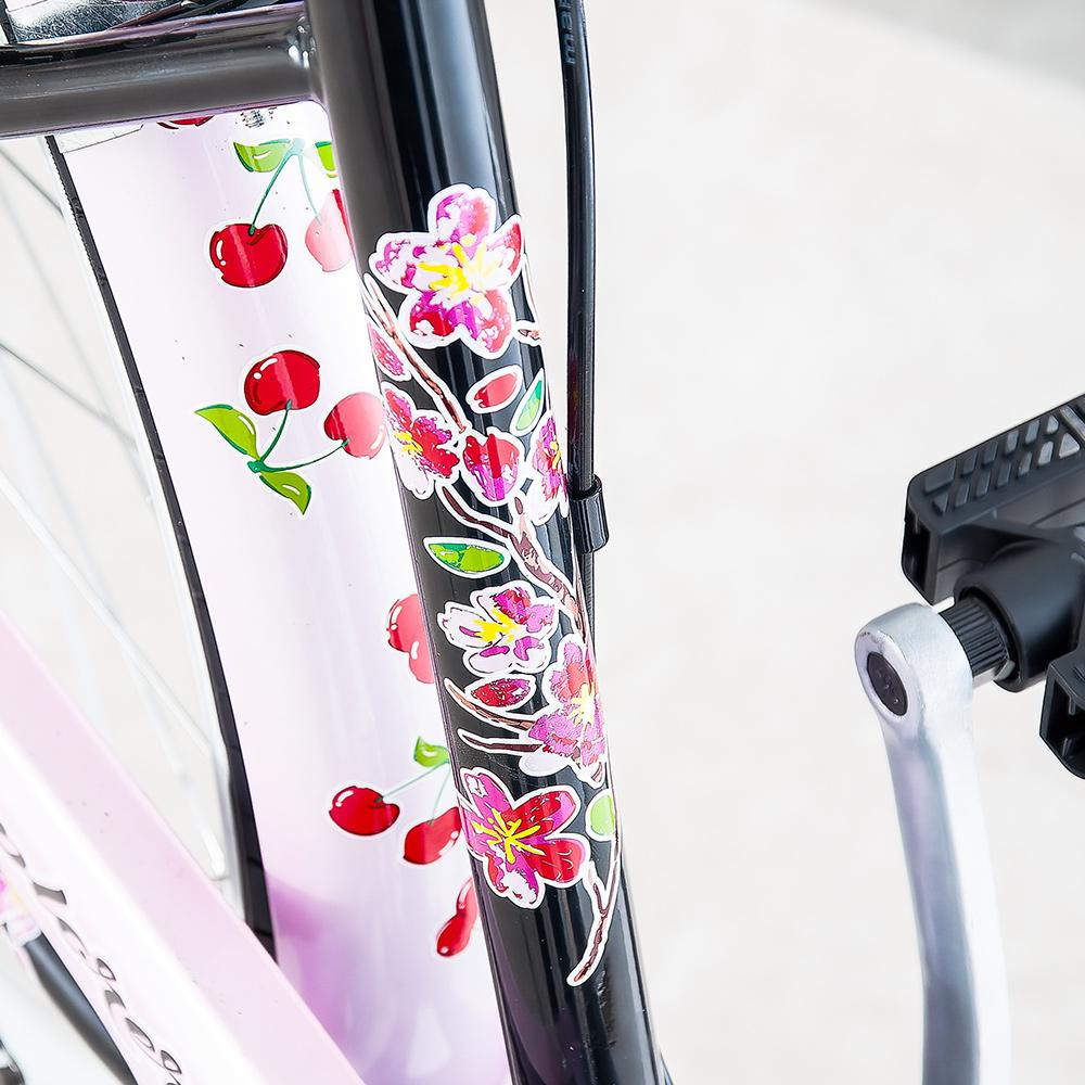 Selected image for EXPLORER Ženski bicikl LAD261S6#CR 26"/16" Cherry blossom lavanda-crni