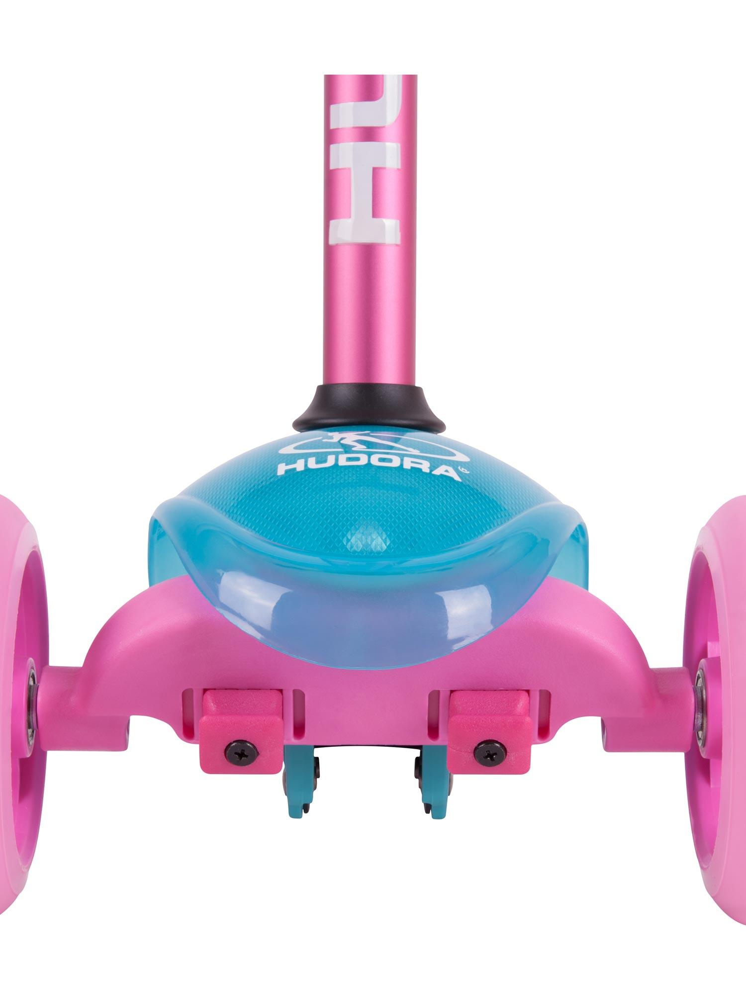 Selected image for HUDORA Trotinet za devojčice Flitzkids 2.0 plavo-roze