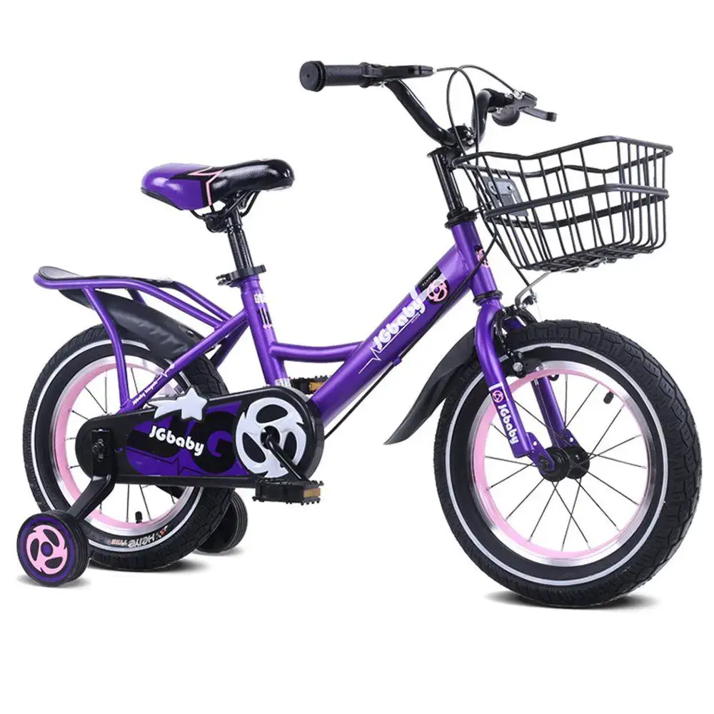 JGBABY Bicikl za devojčice 16″ Ljubičasti