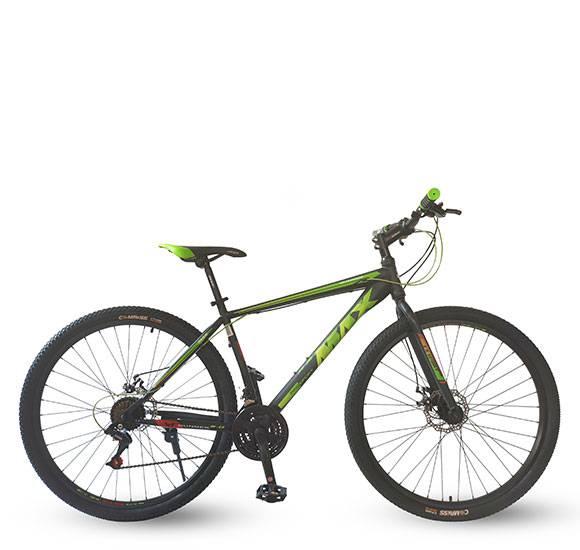 MAXBIKE Muški bicikl RUNNER 29″ crno-zelena