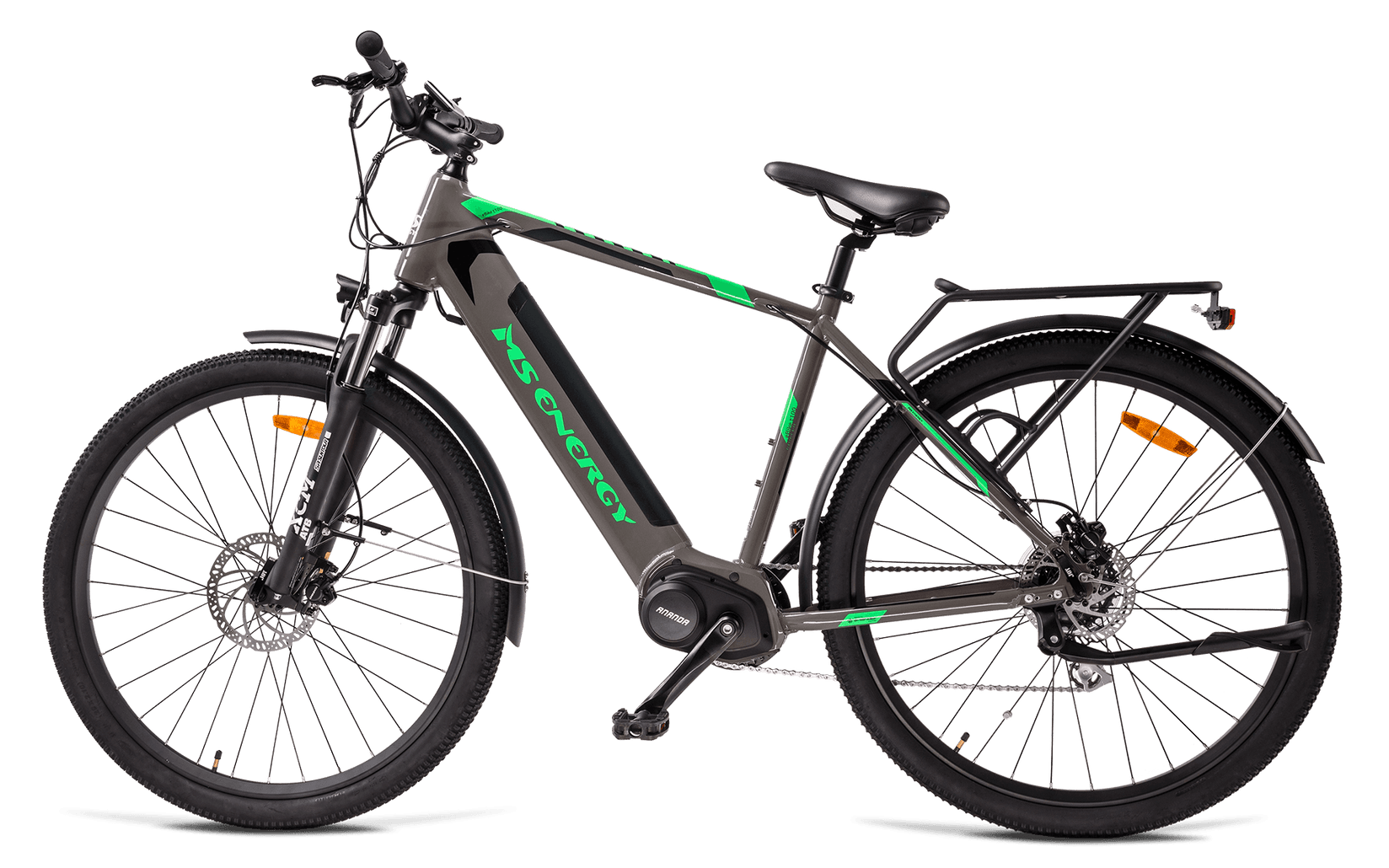 MS ENERGY Električni bicikl eBike t100 antracit