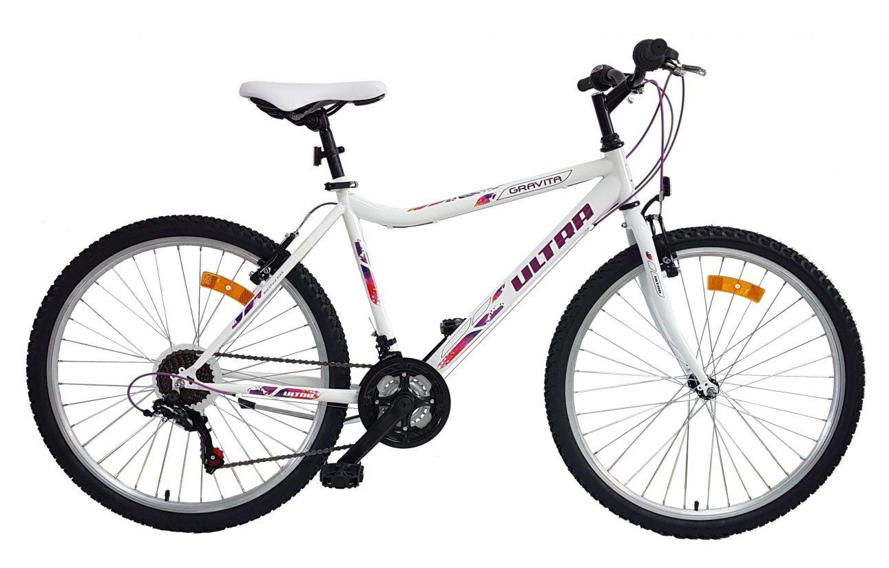 ULTRA Ženski bicikl Gravita 420Mm 26" beli