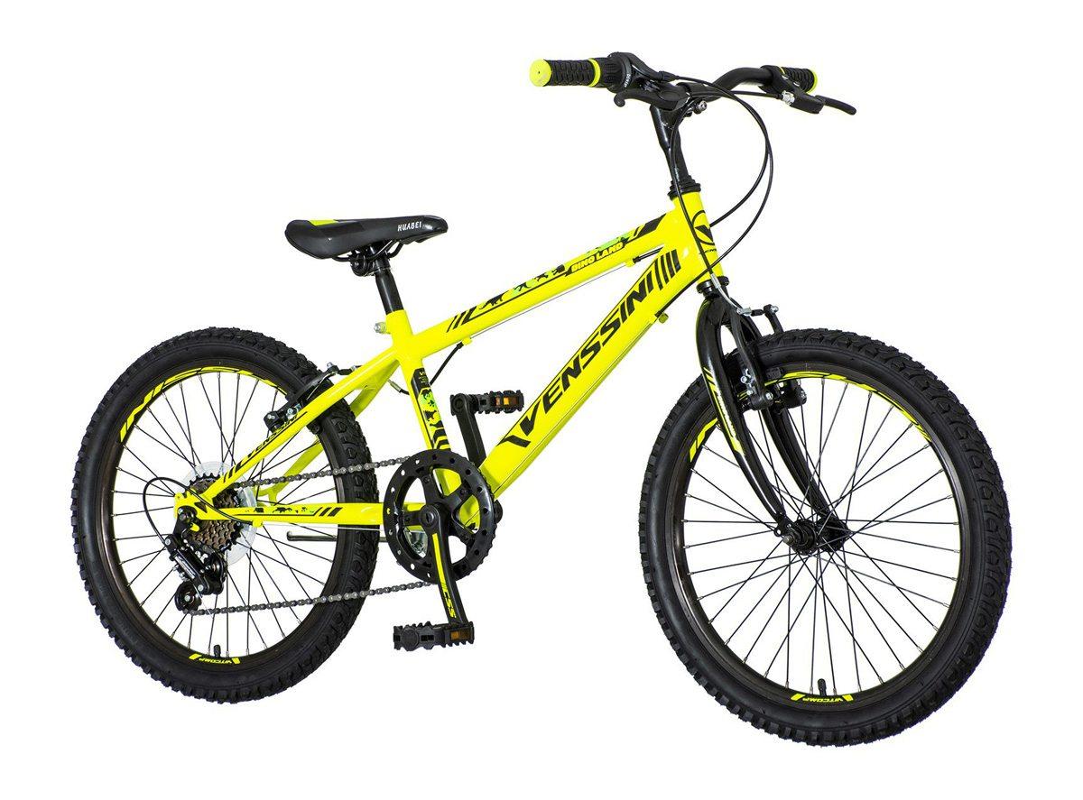 VENSSINI Bicikl za dečake PAM202 20"/11" žuti