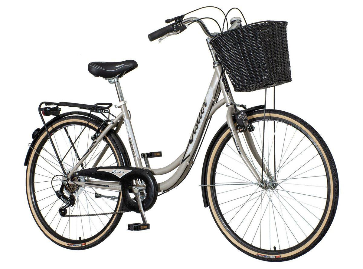 VISITOR Bicikl FAM2633S6#CR $ 26x1/3"/8"/17" EVOLUTION sivo-crni