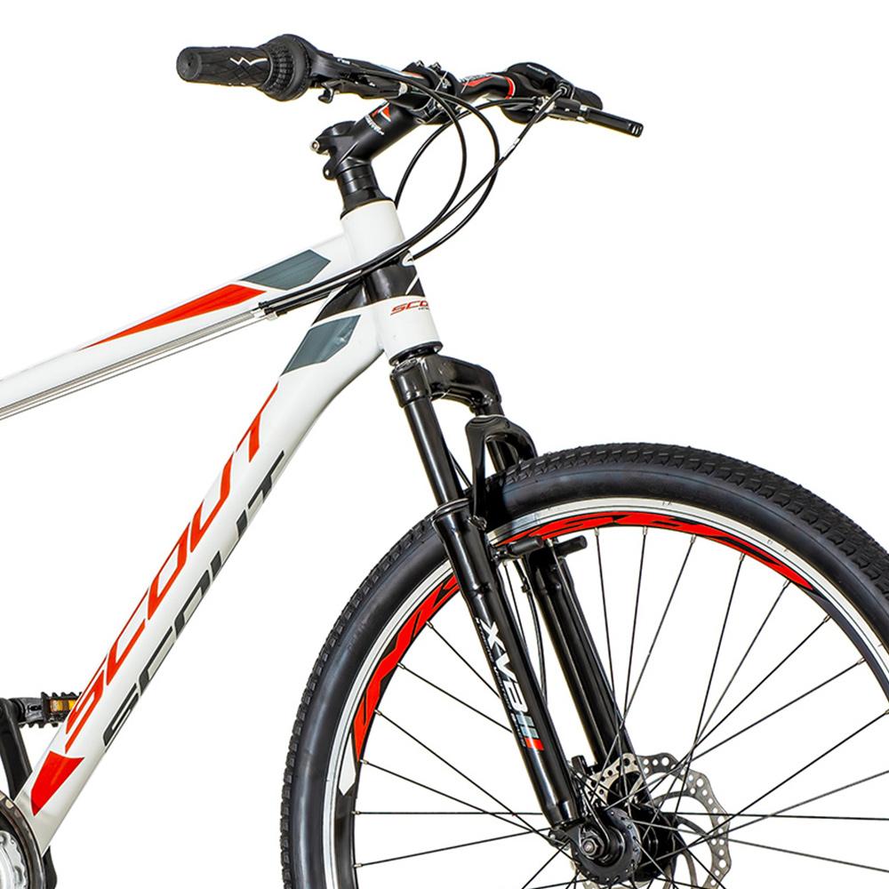 Selected image for VISITOR Bicikl HUN271AMD1 $ 27.5"/19" HUNTER D1 belo-crveni