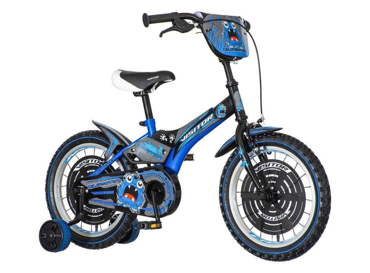 VISITOR Bicikl za dečake BLU160 16" Bluester EUR1 plavo-crni