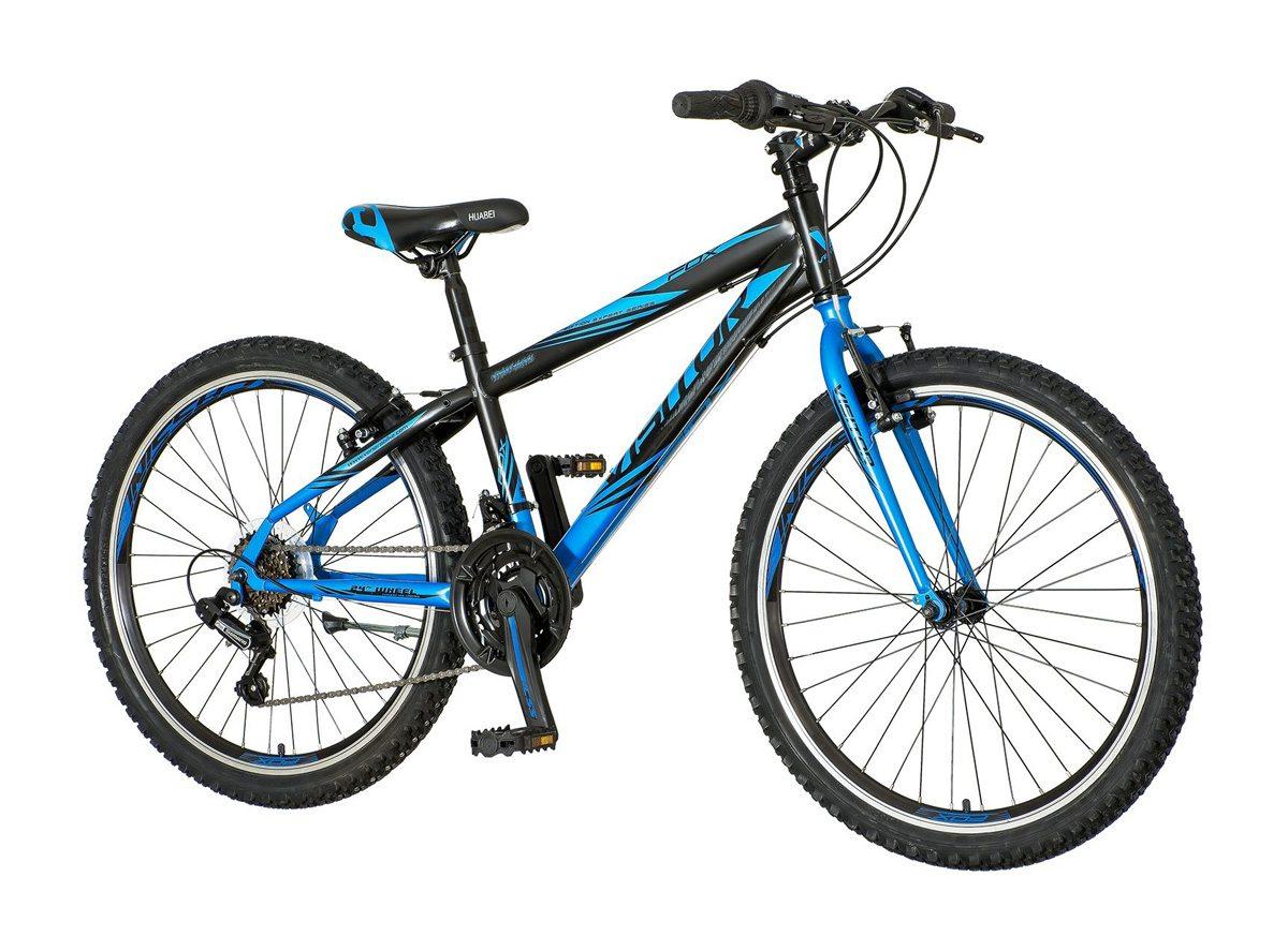 VISITOR Bicikl za dečake FOX248 $ 24"/13" Fox crno-plavi