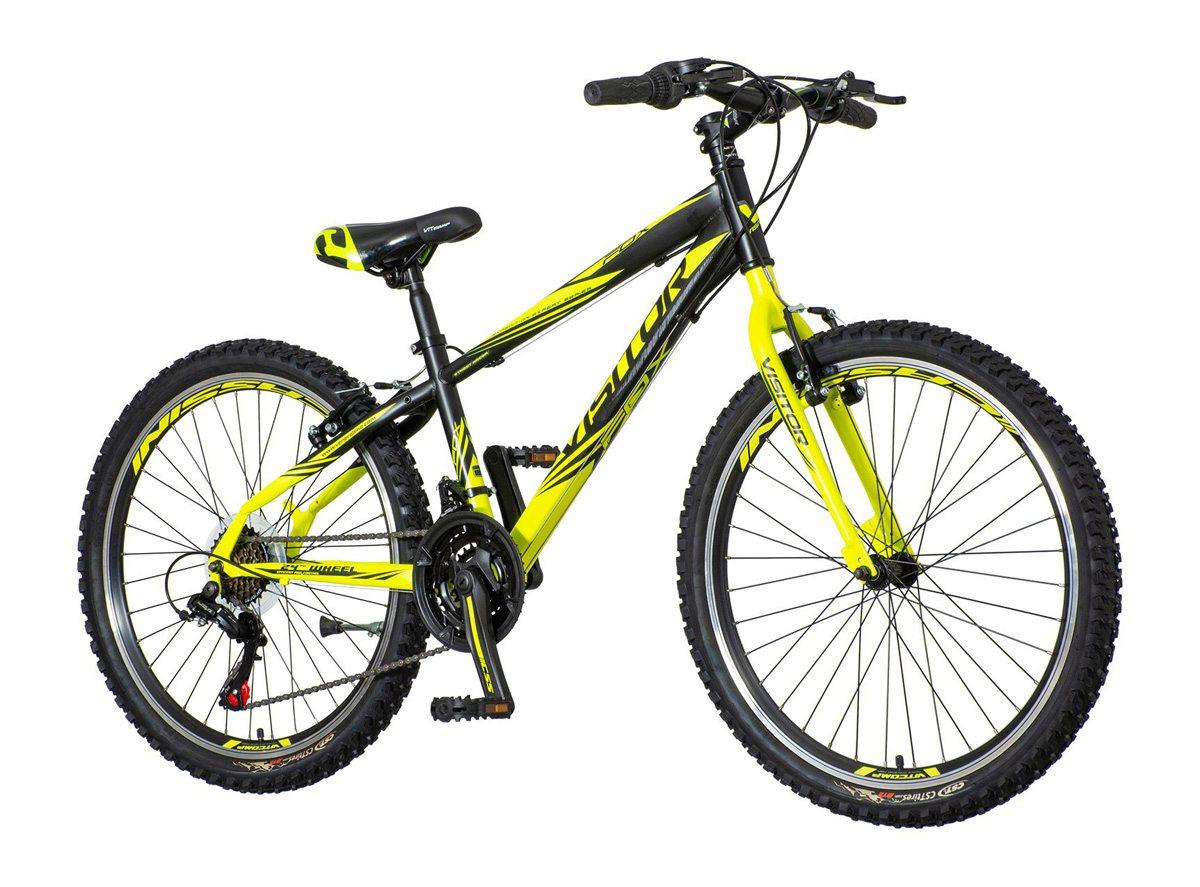 VISITOR Bicikl za dečake HUN241AMD1 $ 24"/13" Fox crno-žuti