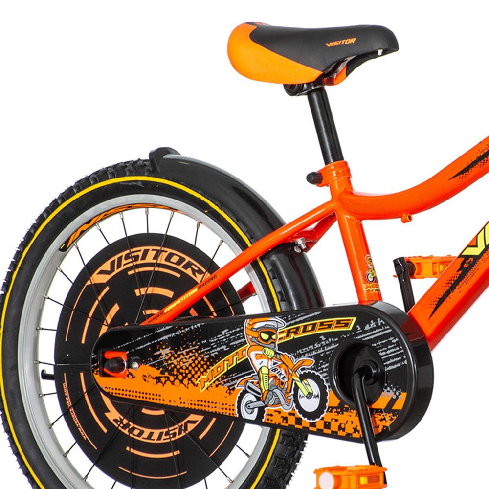 Selected image for VISITOR Bicikl za dečake MOT201 20" Moto narandžasti