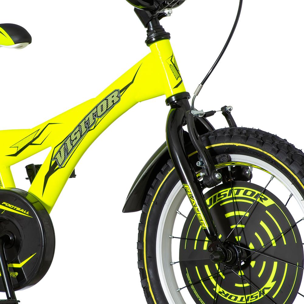 Selected image for VISITOR Bicikl za dečake PLA161 16" EUR1 žuto-crni