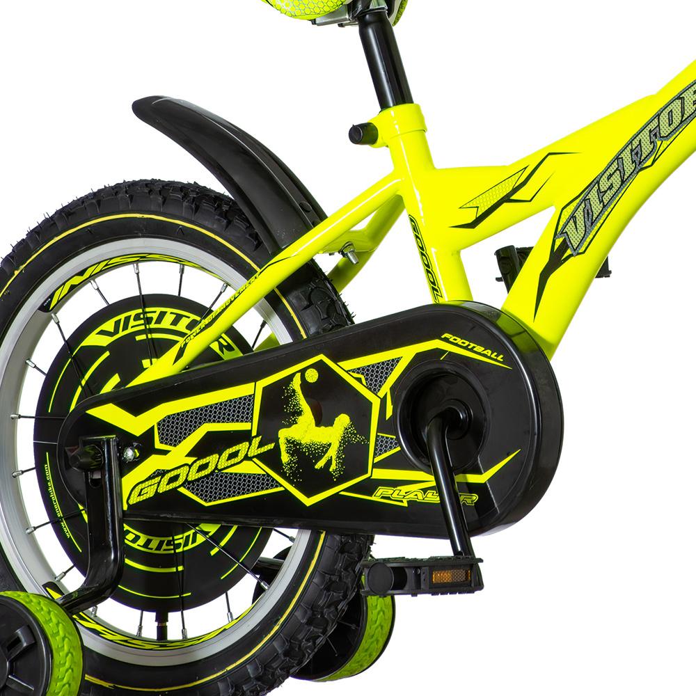 Selected image for VISITOR Bicikl za dečake PLA161 16" EUR1 žuto-crni