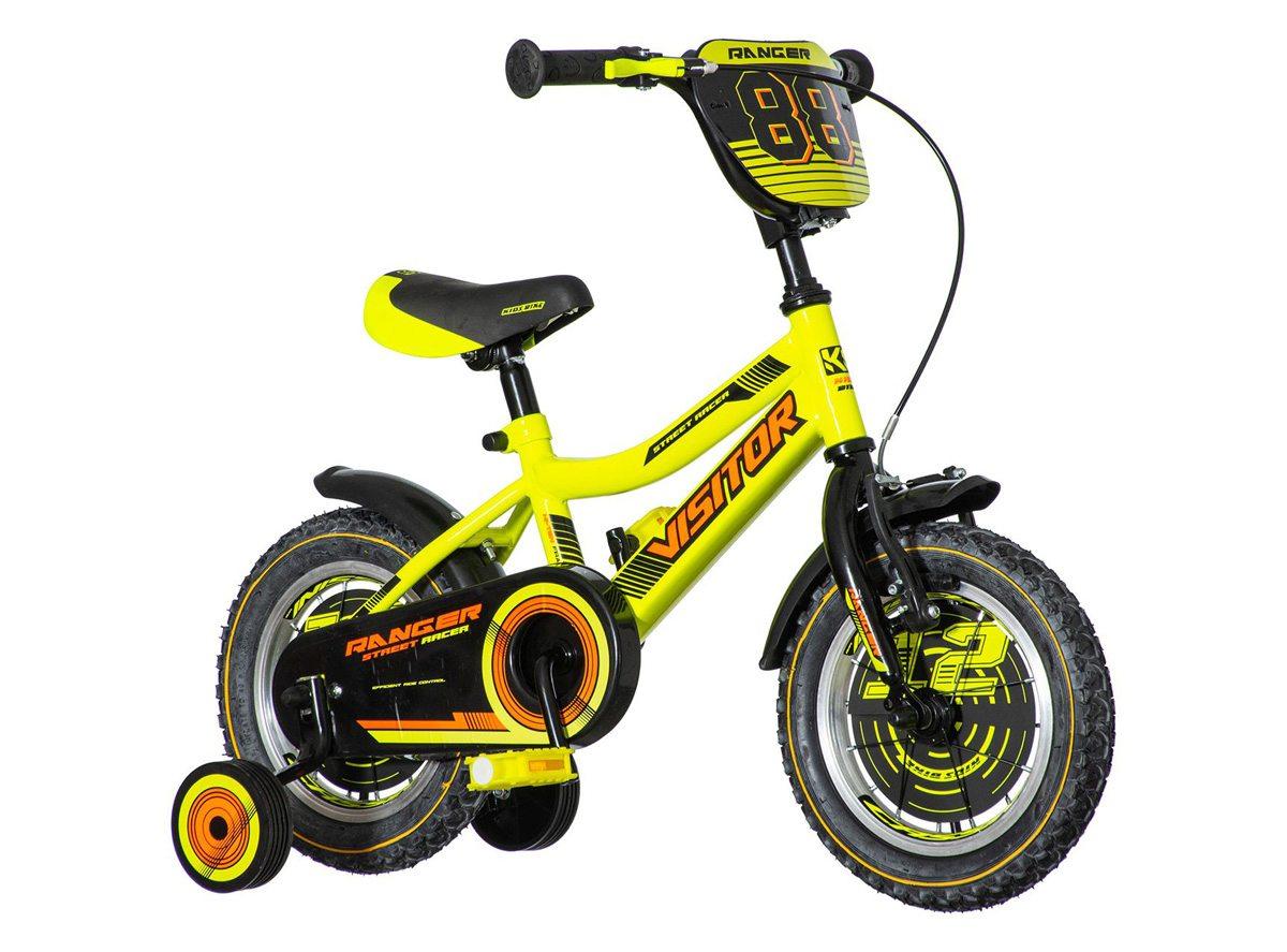 VISITOR Bicikl za dečake RAN121 12" Ranger žuti