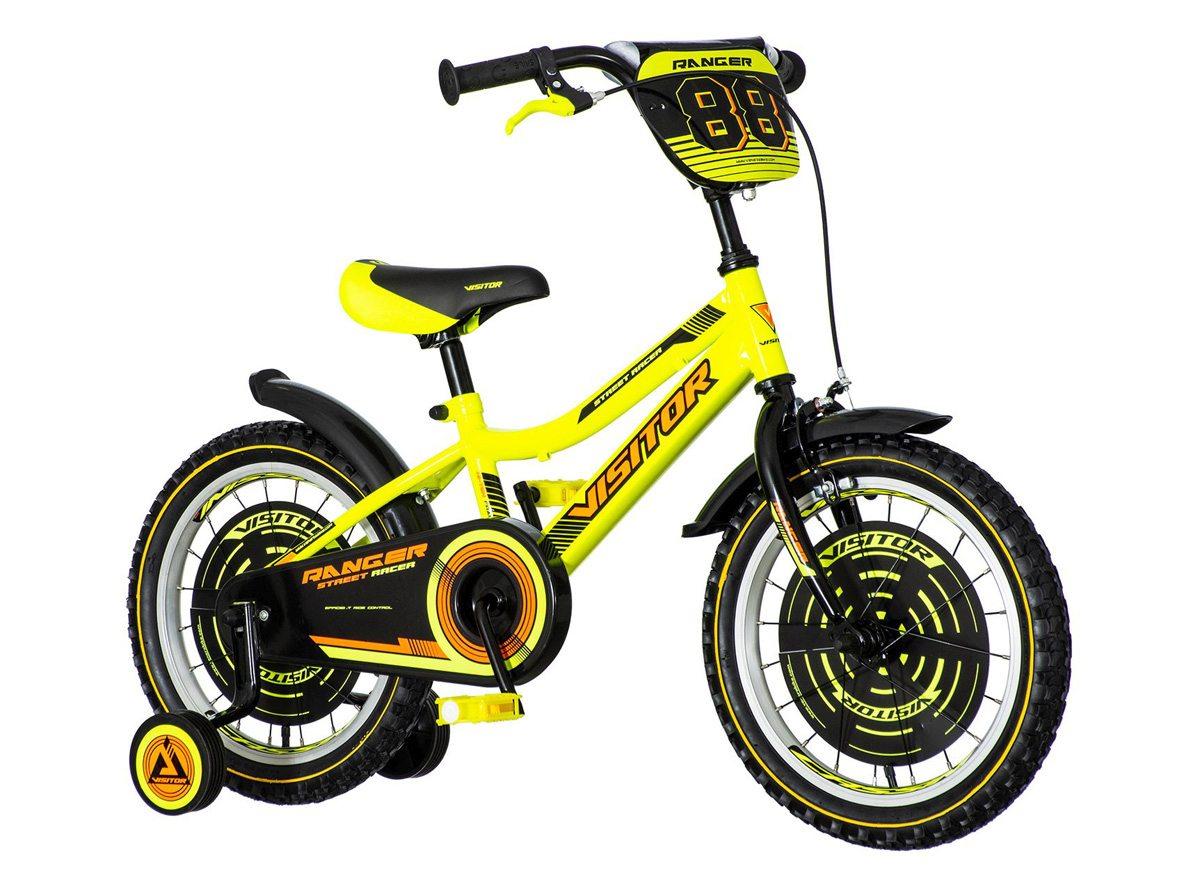 VISITOR Bicikl za dečake RAN161 16" Ranger žuti