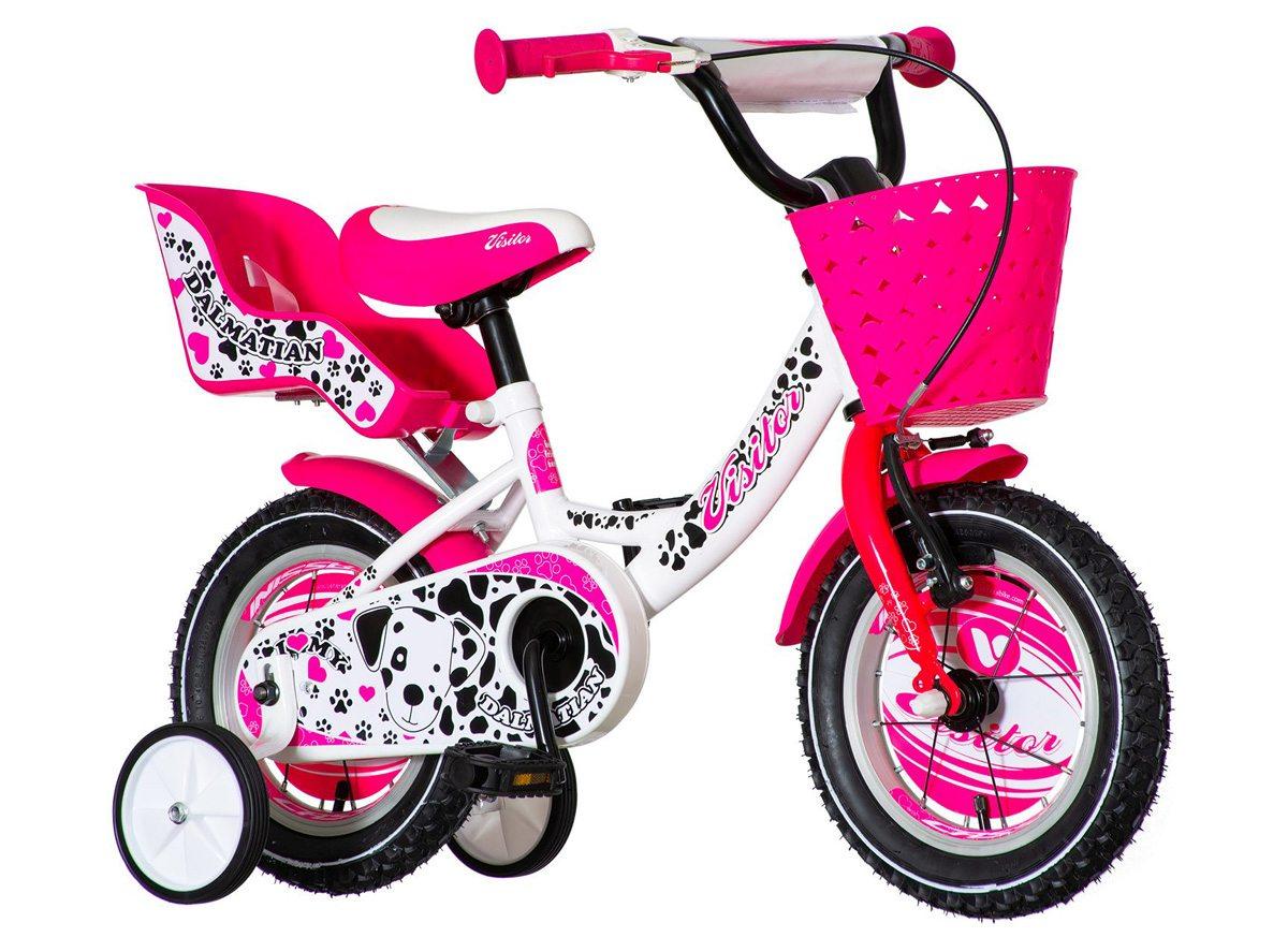 VISITOR Bicikl za devojčice DAL120 12" roze