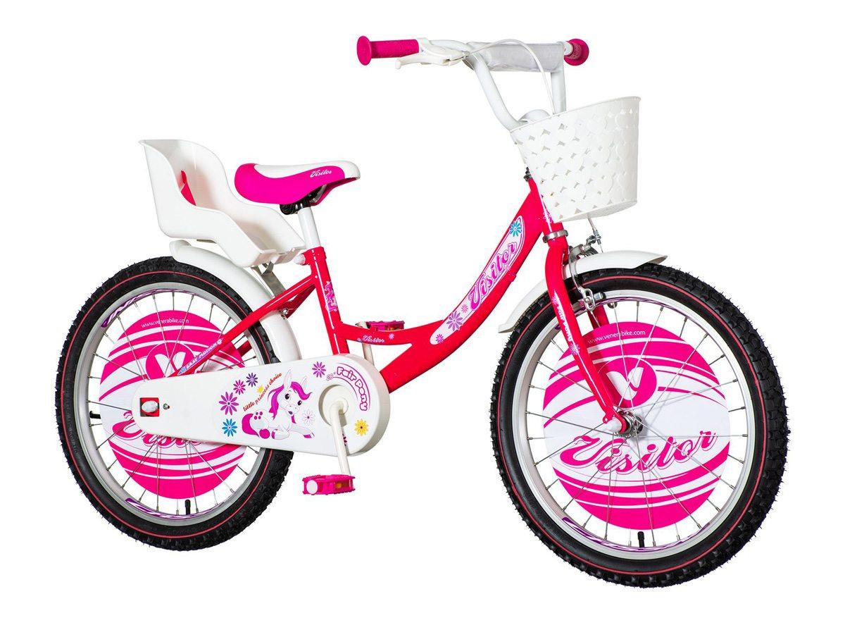 VISITOR Bicikl za devojčice FAI200 20" roze