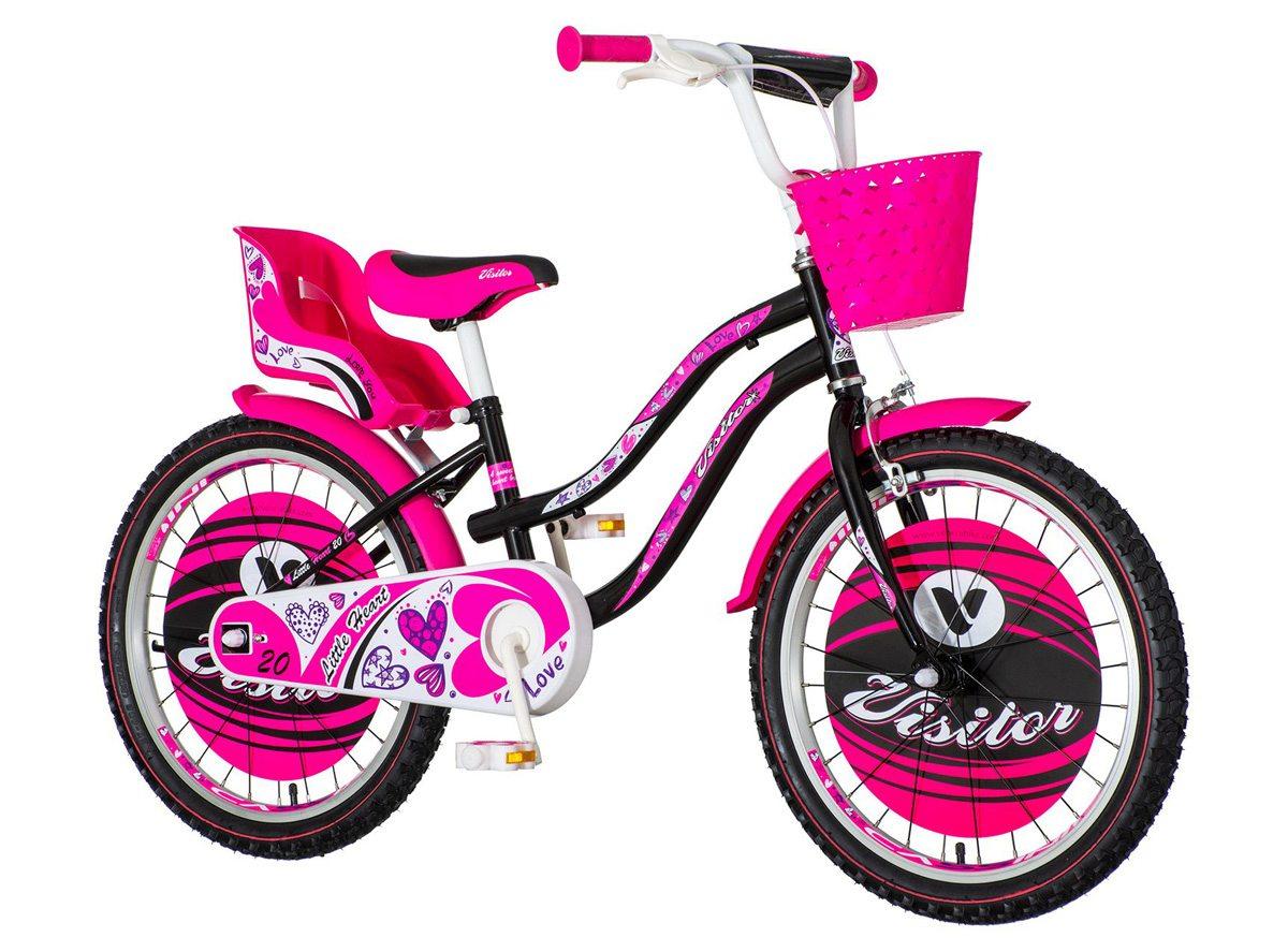 Selected image for VISITOR Bicikl za devojčice HEA200 20" roze