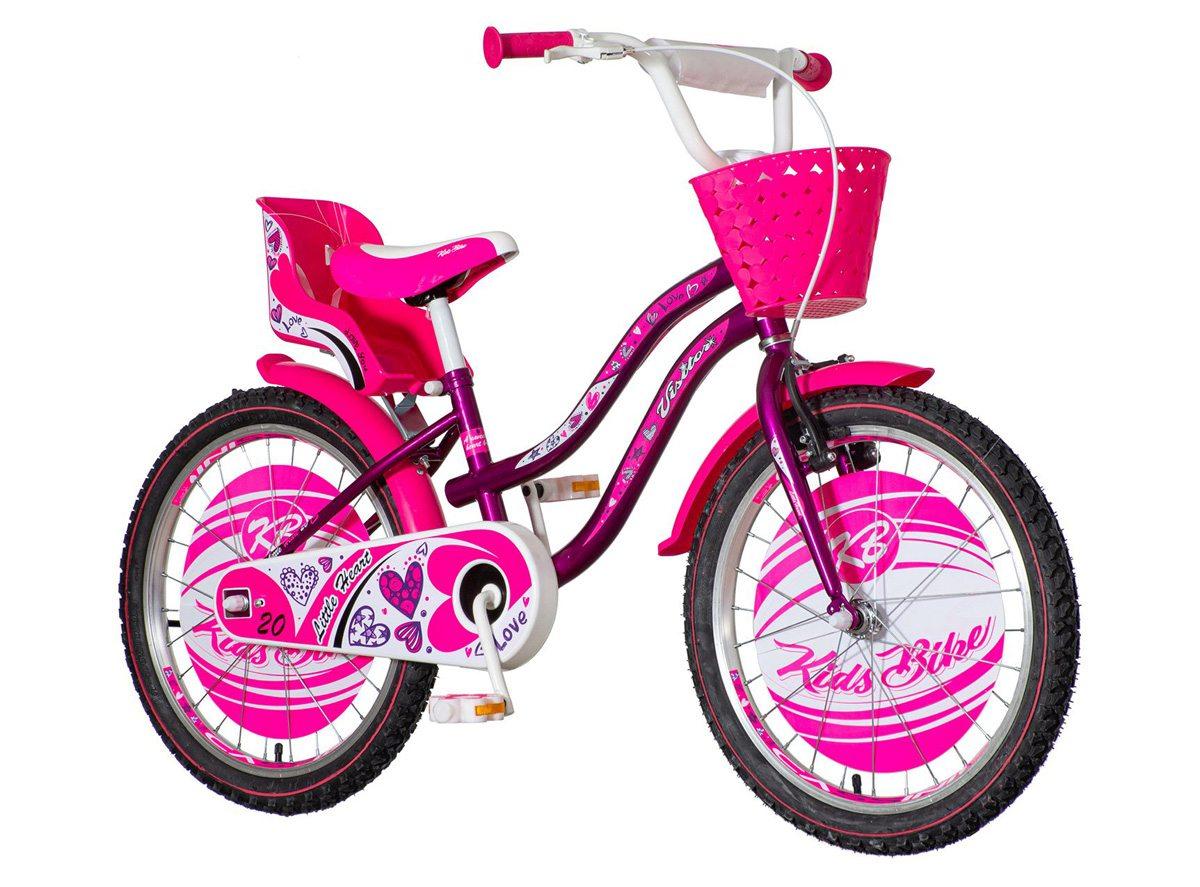 Selected image for VISITOR Bicikl za devojčice HEA201 20" ljubičasti