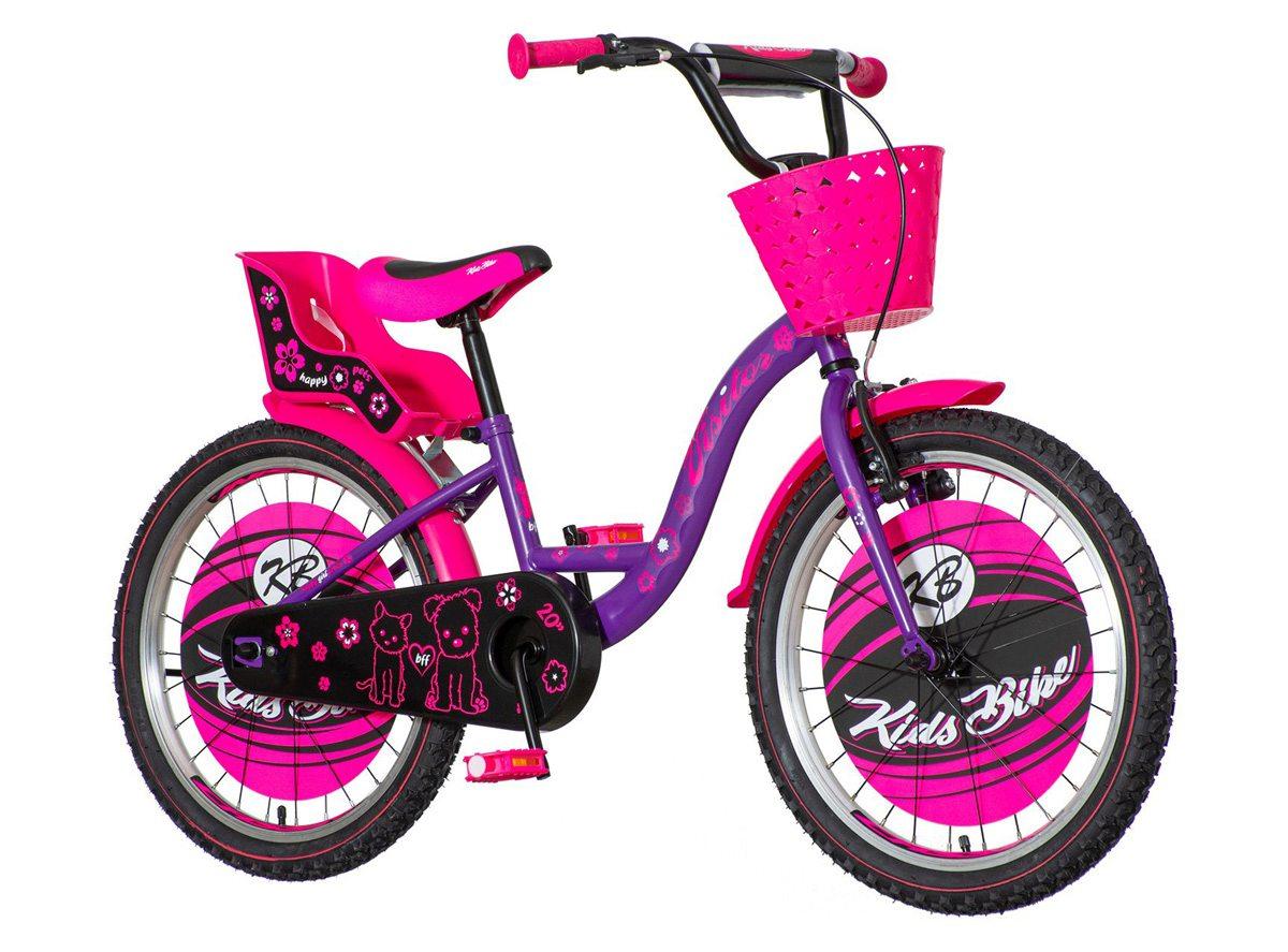 VISITOR Bicikl za devojčice LIL200 20" ljubičasti