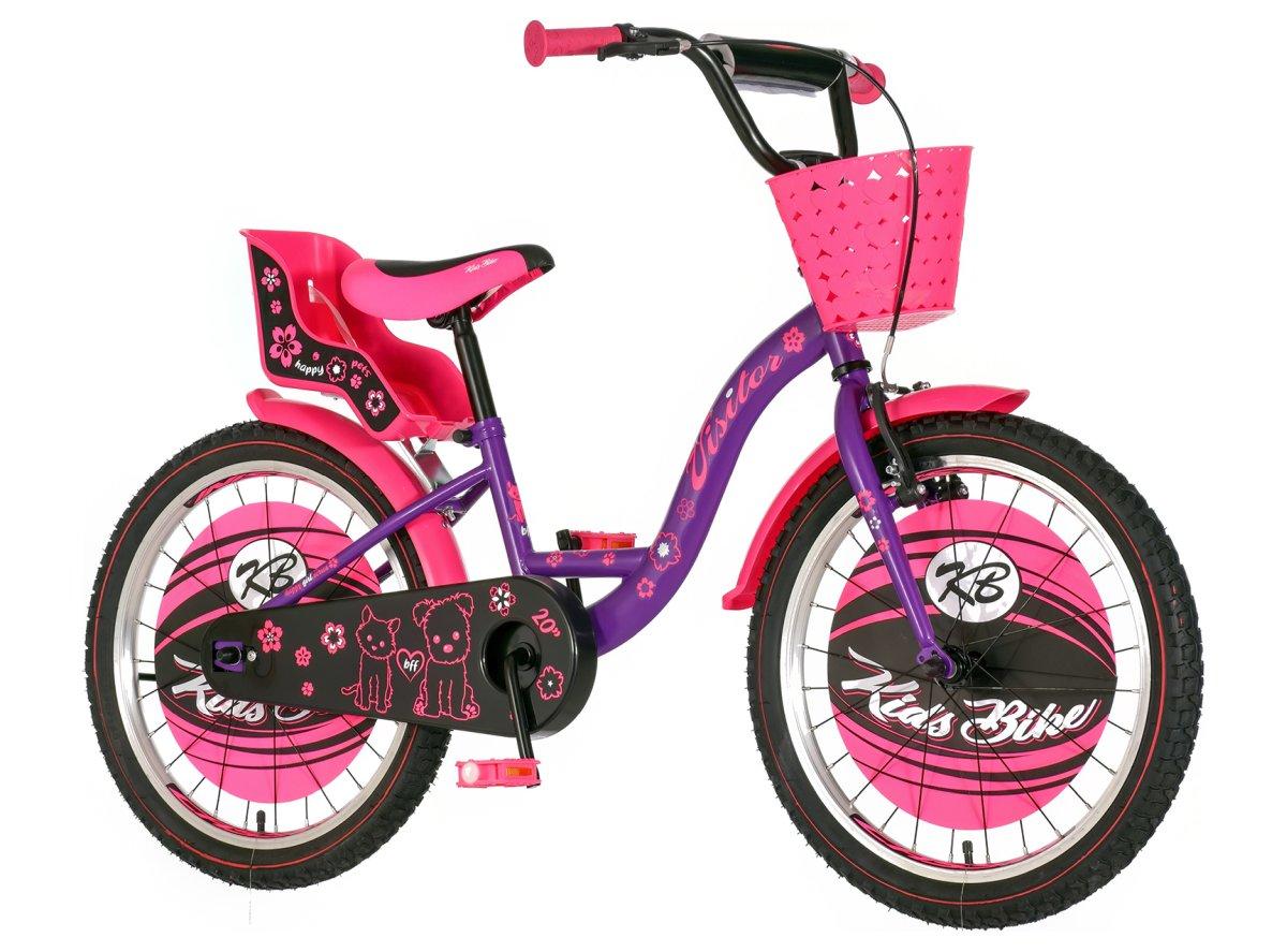 VISITOR Bicikl za devojčice LIL201 20" ljubičasti