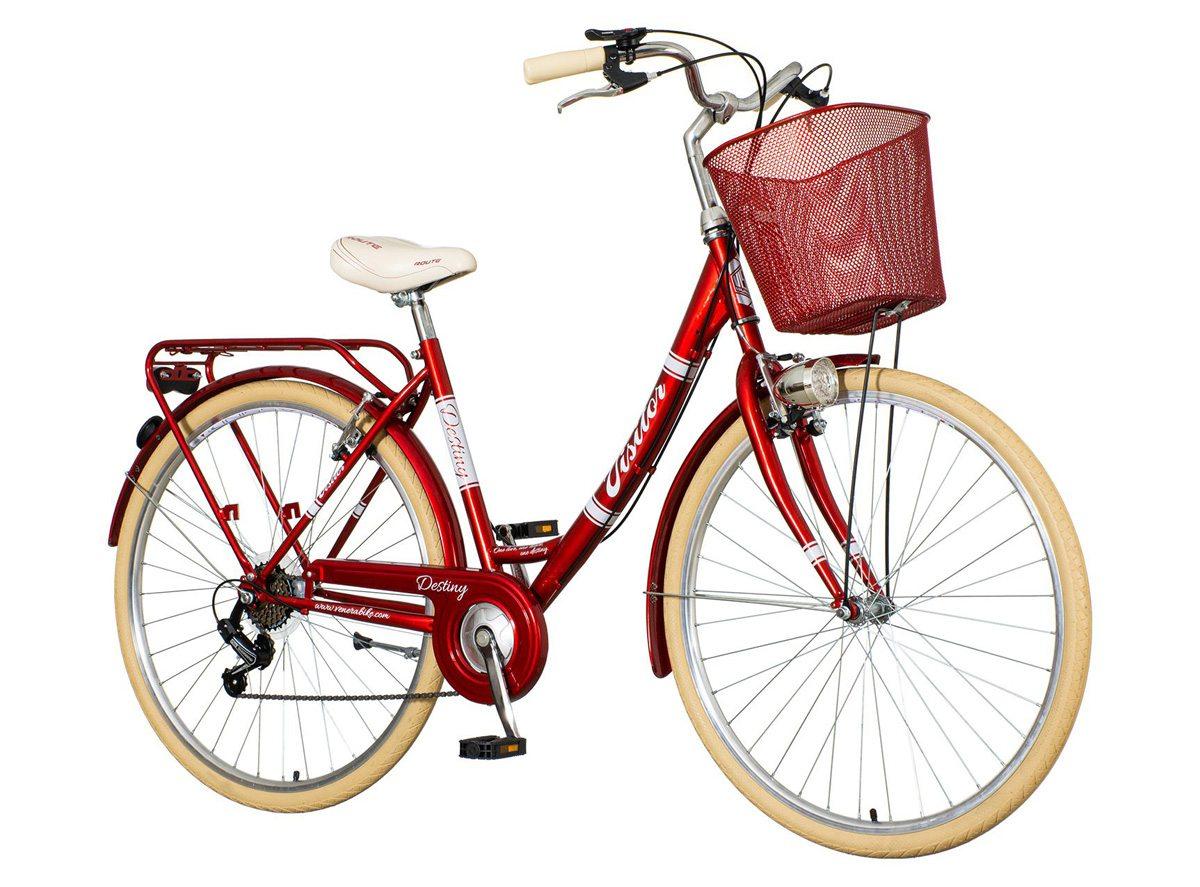 VISITOR Ženski bicikl DES281S6#13 $ 28"/20" DESTINY bordo