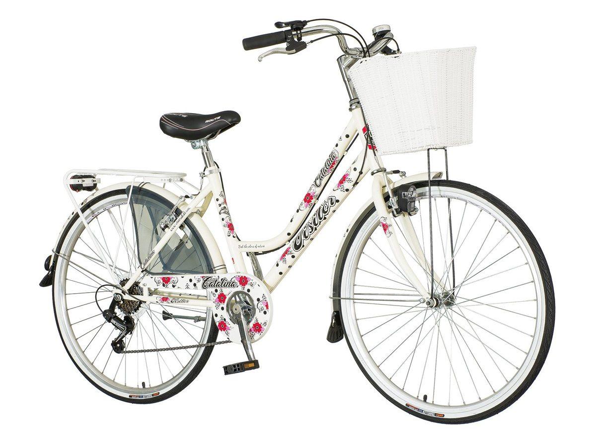 VISITOR Ženski bicikl FAM2623S6#11 $ 26x1/3"/8"/17" CATALINA beli