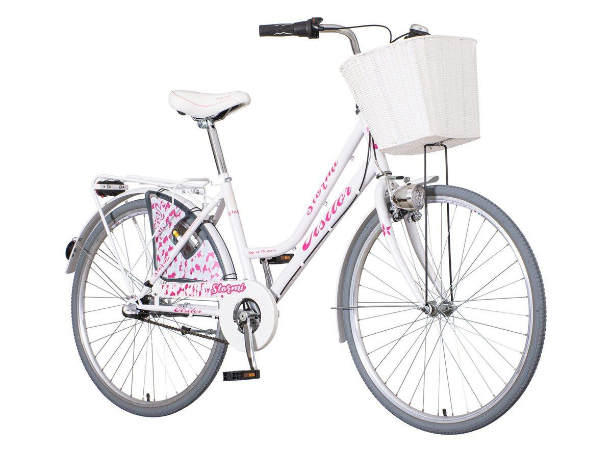 VISITOR Ženski bicikl FAM265N $ 26x1/3"/8"/17" STORMI NEXUS belo-roze