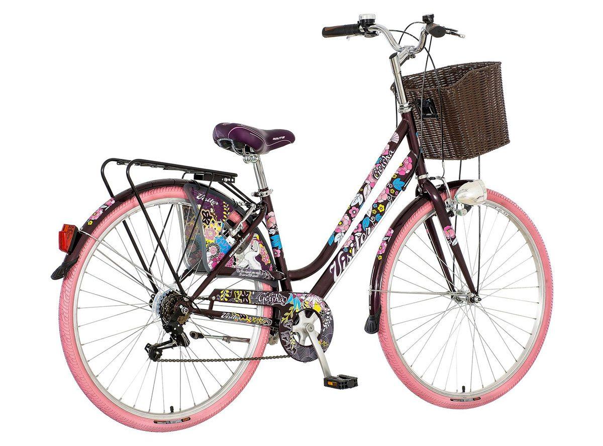 VISITOR Ženski bicikl FAS282S6#04 $ 28"/17" FASHION GEISHA ljubičasto-roze