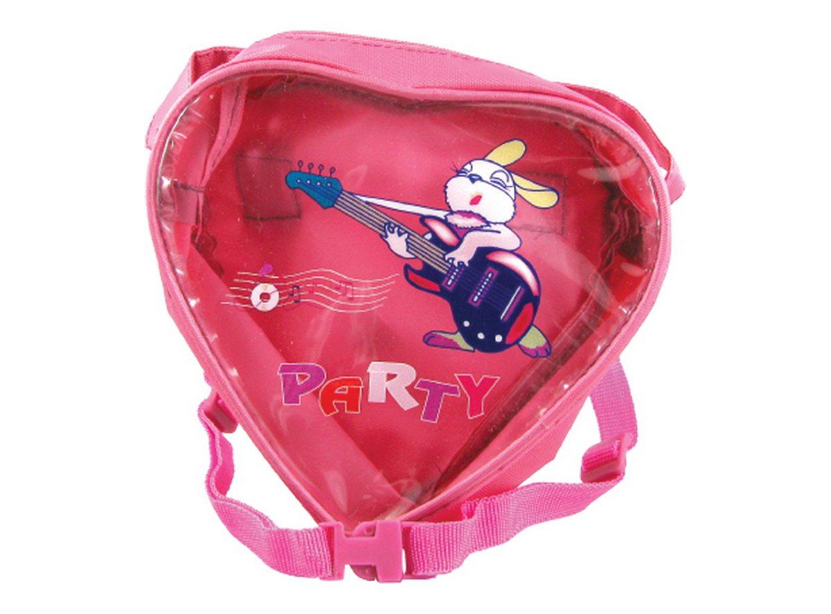 VIT COMP Dečija torbica na volan srce roze