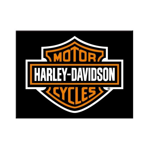 Selected image for NOSTALGIC ART Magnet Harley-Davidson Logo