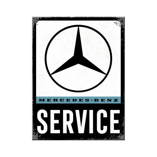 NOSTALGIC ART Magnet Mercedes - Service