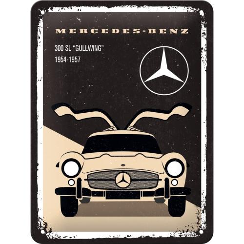 Selected image for NOSTALGIC ART Znak Mercedes - 300 SL Beige 15x20cm