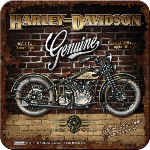 Selected image for NOSTALGIC ART Metalni podmetač Harley-Davidson Brick Wall