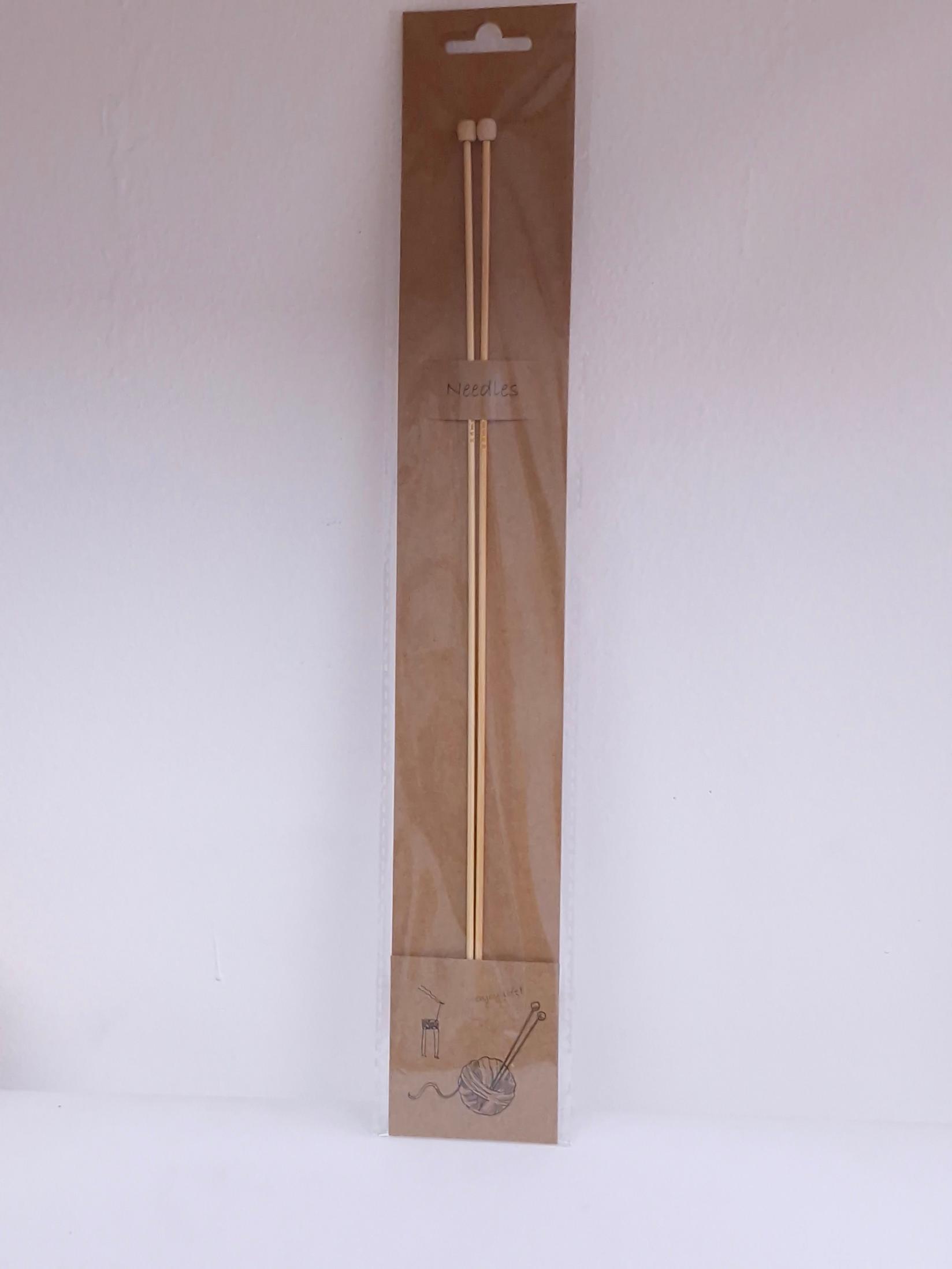 BimCo Duge igle u paru, Od bambusa, 3mm