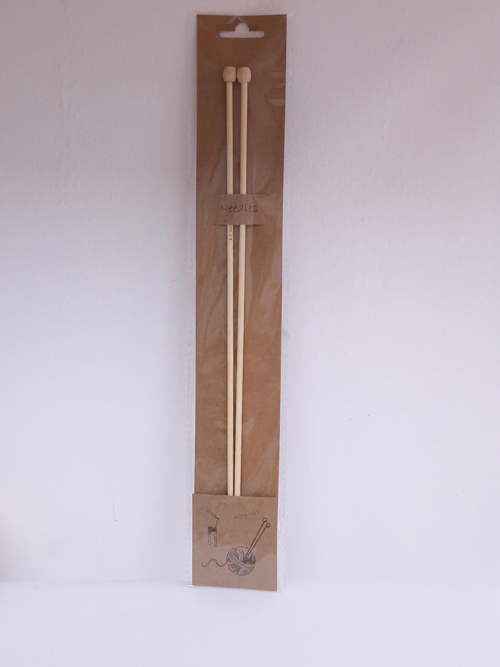 BimCo Duge igle u paru, Od bambusa, 4mm