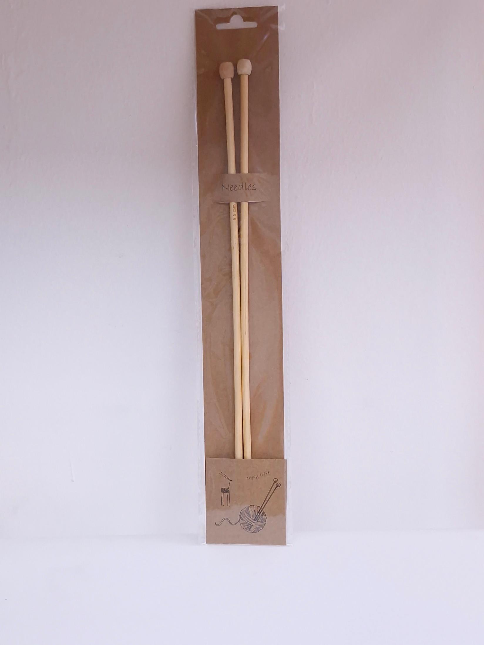 BimCo Duge igle u paru, Od bambusa, 5.5mm