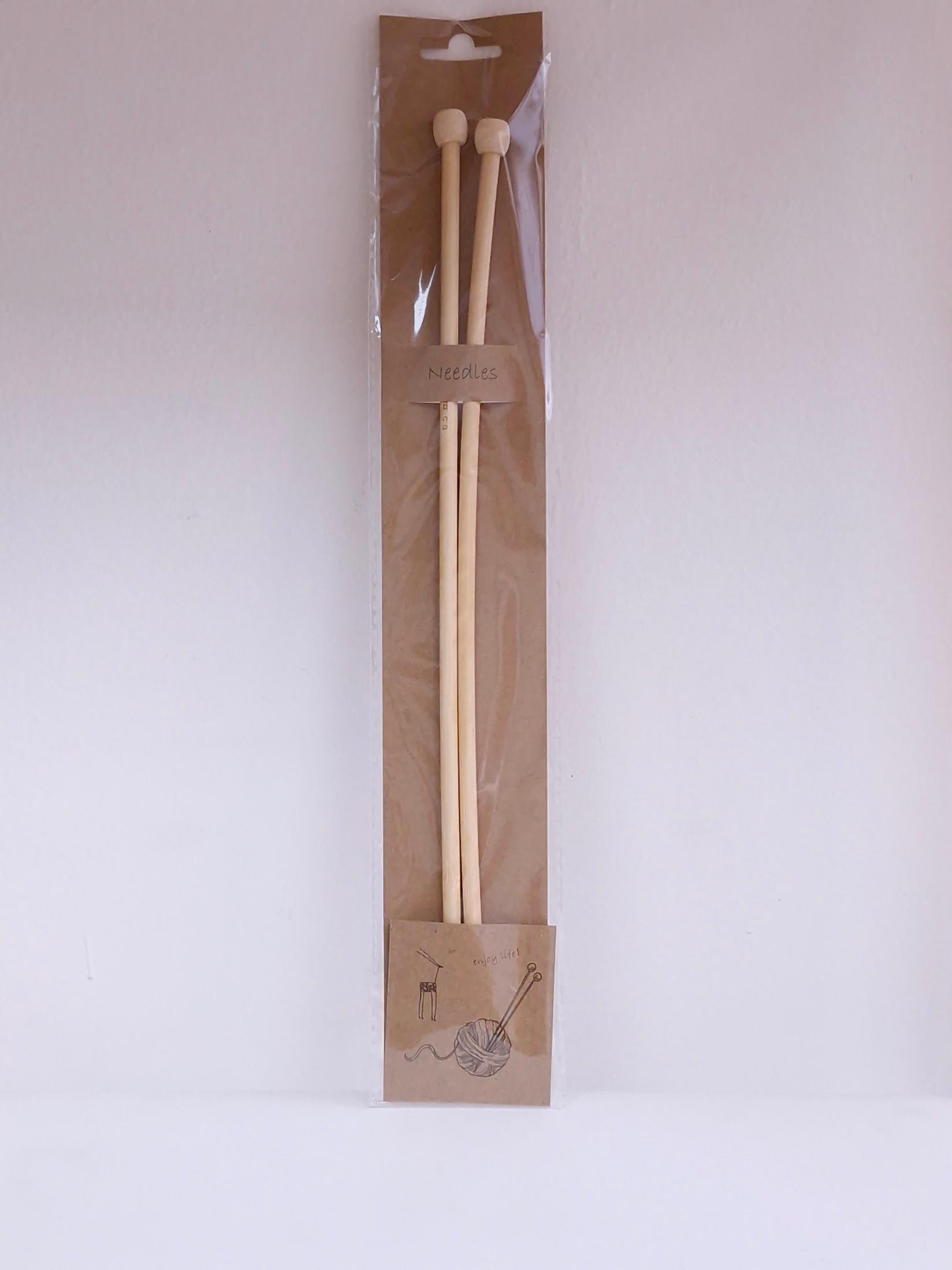BimCo Duge igle u paru, Od bambusa, 6.5mm