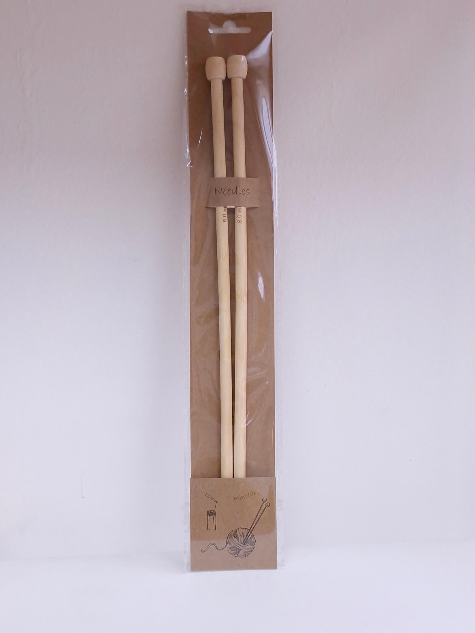 BimCo Duge igle u paru, Od bambusa, 8mm