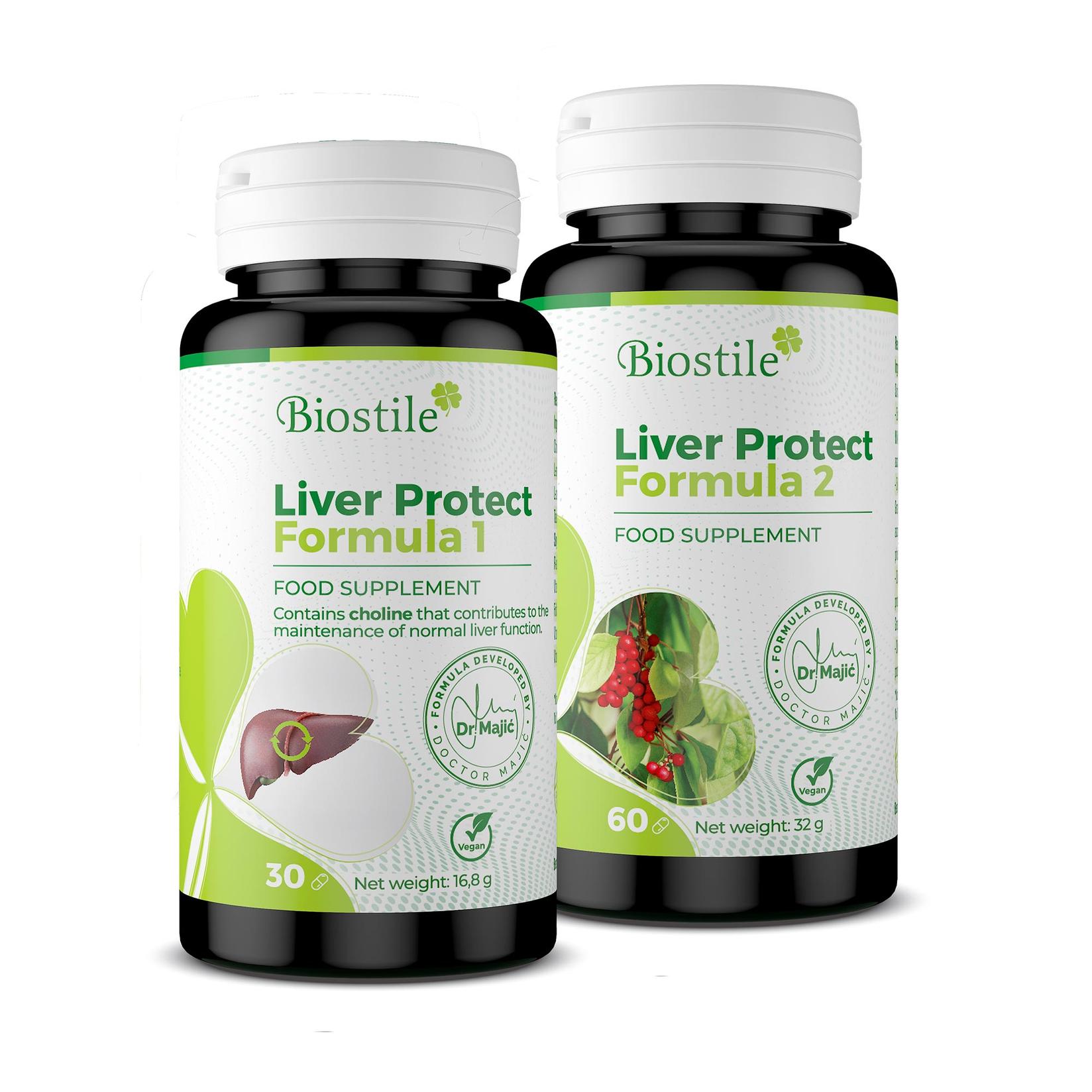 BIOSTILE Komplet za jetru Liver Protect Complet A30+A60