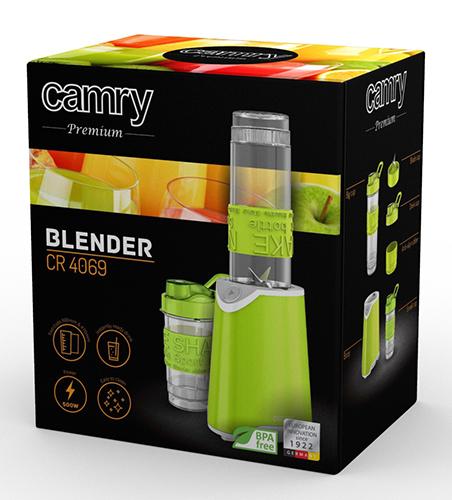Selected image for Camry CR 4069 blender 600 L Blender za kuvanje 500 W Zeleno, Transparentno, Belo
